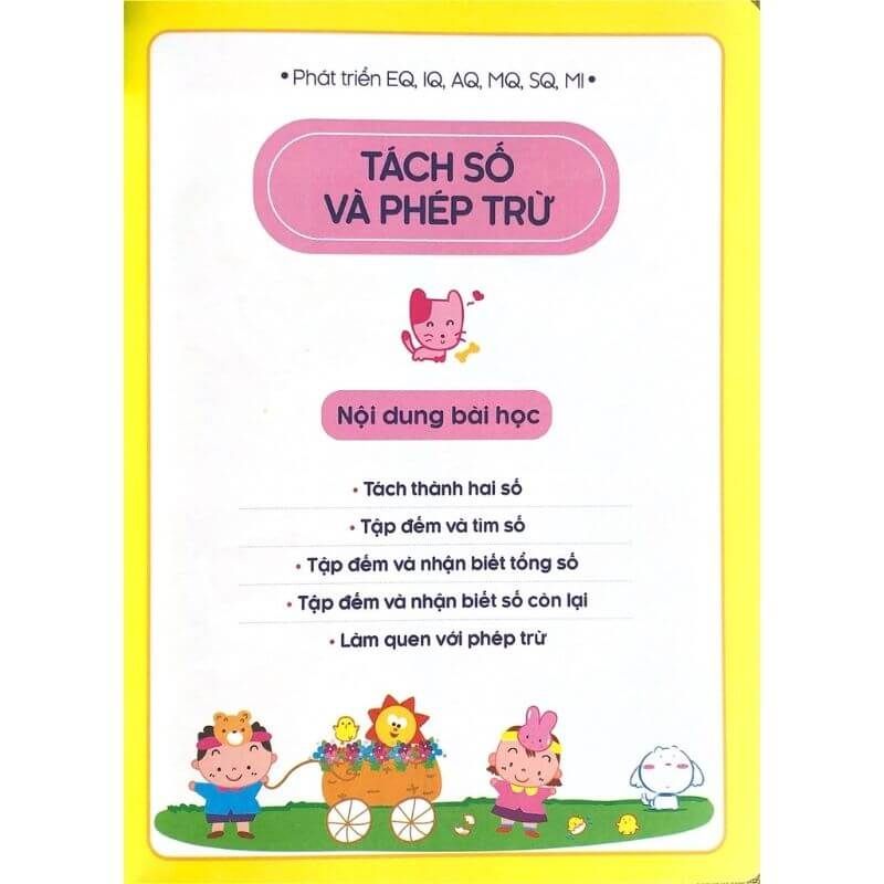 Vui Học Phép Trừ (Số Nhỏ Hơn 5) - Tư Duy Toán Học Hàn Quốc - Vanlangbooks