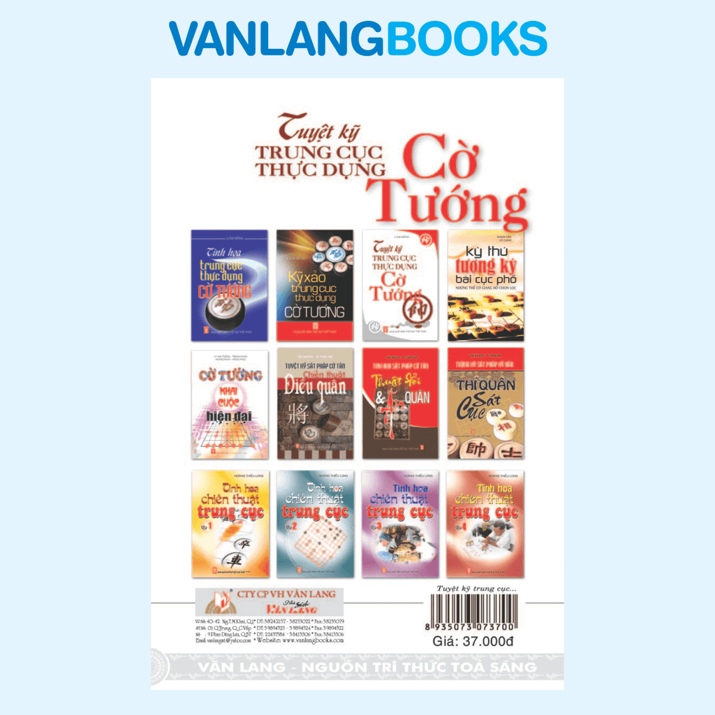 Tuyệt Kỹ Trung Cục Thực Dụng Cờ Tướng  - Vanlangbooks