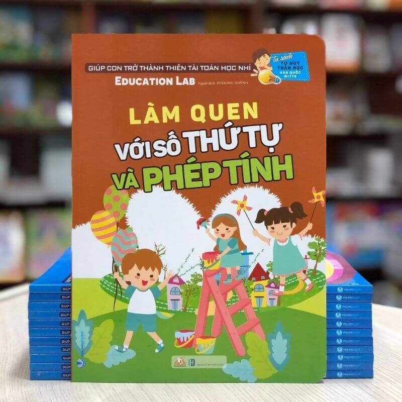 Làm Quen Với Số Thứ Tự Và Phép Tính - Tư Duy Toán Học Hàn Quốc - Vanlangbooks