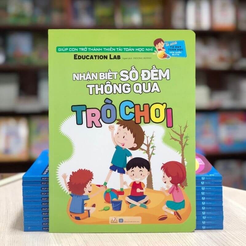 Nhận Biết Số Đếm Thông Qua Trò Chơi - Tư Duy Toán Học Hàn Quốc - Vanlangbooks