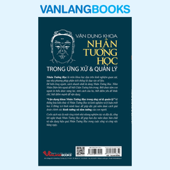 Vận Dụng Khoa Nhân Tướng Học Trong Ứng Xử  Và Quản Lý - Vanlangbooks