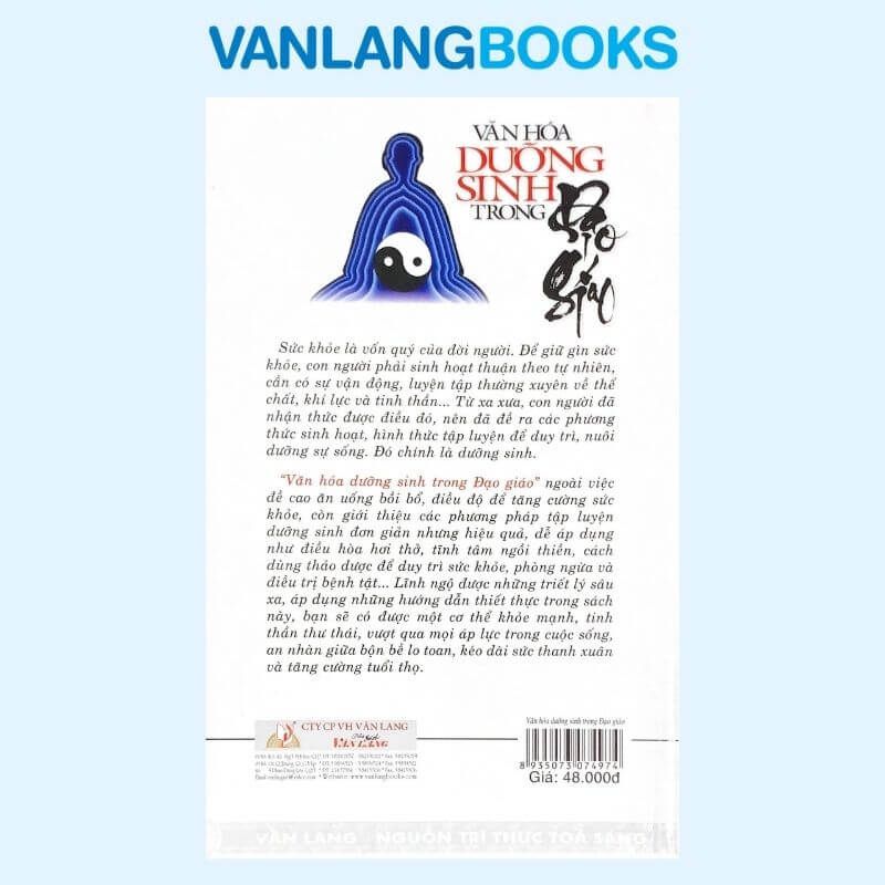 Văn Hóa Dưỡng Sinh Trong Đạo Giáo - Vanlangbooks