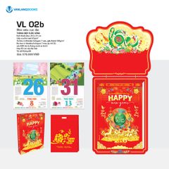 Lịch 2026 Bloc Siêu Cực Đại – Chủ Đề Thông Điệp Cuộc Sống-VL02b | Lịch Tết Treo Tường Cao Cấp Vanlangbooks