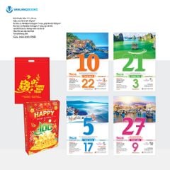 Lịch 2026 Bloc Siêu Đại Lỡ – Chủ Đề Thiên Nhiên Kỳ Vĩ - VL06a | Lịch Tết Treo Tường Cao Cấp Vanlangbooks