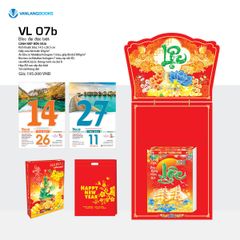 Lịch 2026 Bloc Đại Đặc Biệt – Chủ Đề Cảnh Đẹp Bốn Mùa | Lịch Tết Treo Tường Cao Cấp Vanlangbooks | Mã: VL07b