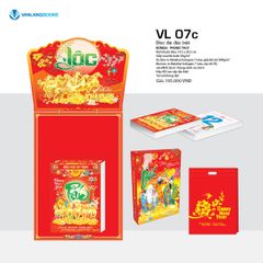 Lịch 2026 Bloc Đại Đặc Biệt – Chủ Đề Bonsai - Phong Thủy | Lịch Tết Treo Tường Cao Cấp Vanlangbooks | Mã: VL07c