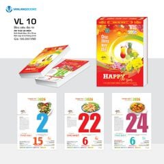 Lịch 2026 Bloc Siêu Đại Rời – Ẩm Thực Ba Miền | Lịch Tết Treo Tường Vanlangbooks | Mã: VL10