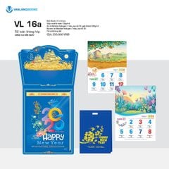 Lịch 2026 52 Tuần – Sống Vui Mỗi Ngày | Lịch Tết Treo Tường Vanlangbooks | Mã: VL16a