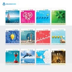 Lịch Bàn 2026 – Thông Điệp Cuộc Sống - VLLB03B | Lịch Để Bàn Vanlangbooks