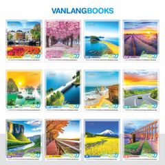 Lịch Bàn 2027 - Thế Giới Muôn Màu (Mã: VLLB03 Xanh) - Vanlangbooks