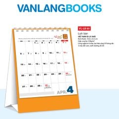 Lịch Bàn 2026 – Việt Nam Đi Là Nhớ - VLLB05B | Lịch Bàn Vanlangbooks