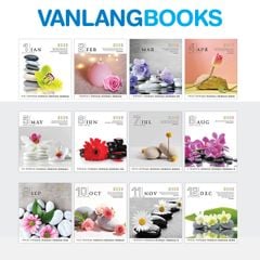 Lịch Bàn 2026 – Hoa Đá Và Cuộc Sống - VLLB07A | Lịch Bàn Vanlangbooks