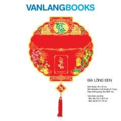Lịch Gắn Bloc 2026 Vanlangbooks - Kim Gia Lộc Tụ (VLLĐ37) Hình Lồng Đèn Cao Cấp