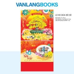 Lịch Treo Tường 2026 Vanlangbooks - Mai Khai Lộc Mã (VLLXG02A) Cao Cấp