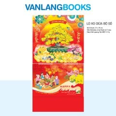 Lịch Treo Tường 2026 Vanlangbooks - Mai Nở Lộc Nhà (VLLXG02B) Cao Cấp