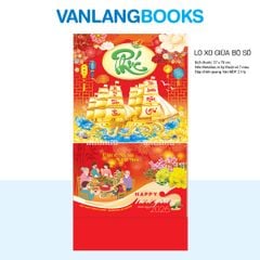 Lịch Treo Tường 2026 Vanlangbooks - Hoàng Thuyền Phúc Gia (VLLXG04B) Cao Cấp