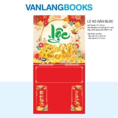 Lịch Gắn Bloc 2026 Vanlangbooks - Kim Mã Phúc Lộc (VLLXGL11) Cao Cấp