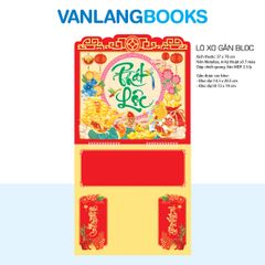 Lịch Gắn Bloc 2026 Vanlangbooks - Kim Thuyền Phát Lộc (VLLXGL14) Cao Cấp