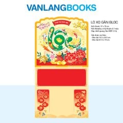 Lịch Gắn Bloc 2026 Vanlangbooks - Kim Ngư Lộc Phát (VLLXGL15) Cao Cấp