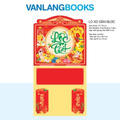 Lịch Gắn Bloc 2026 Vanlangbooks - Xích Ngư Phát Lộc (VLLXGL16) Cao Cấp