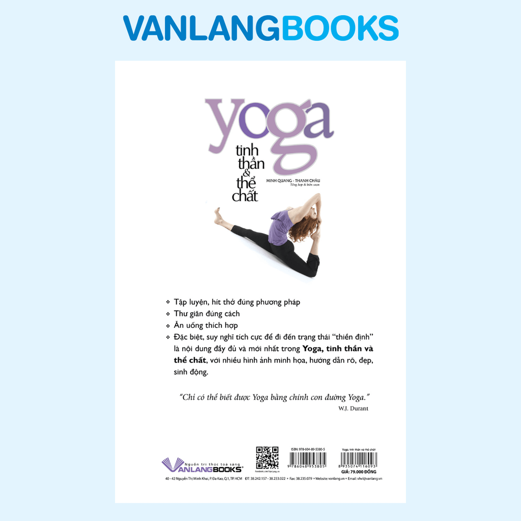 Yoga Tinh Thần & Thể Chất (Tái Bản 2018) - Vanlangbooks