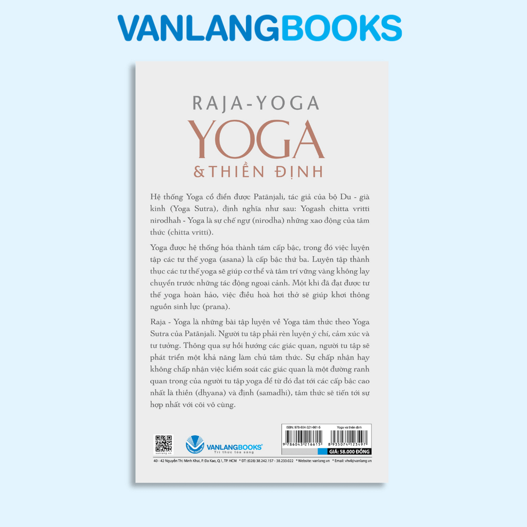 Yoga & Thiền Định (Tái Bản) - Vanlangbooks