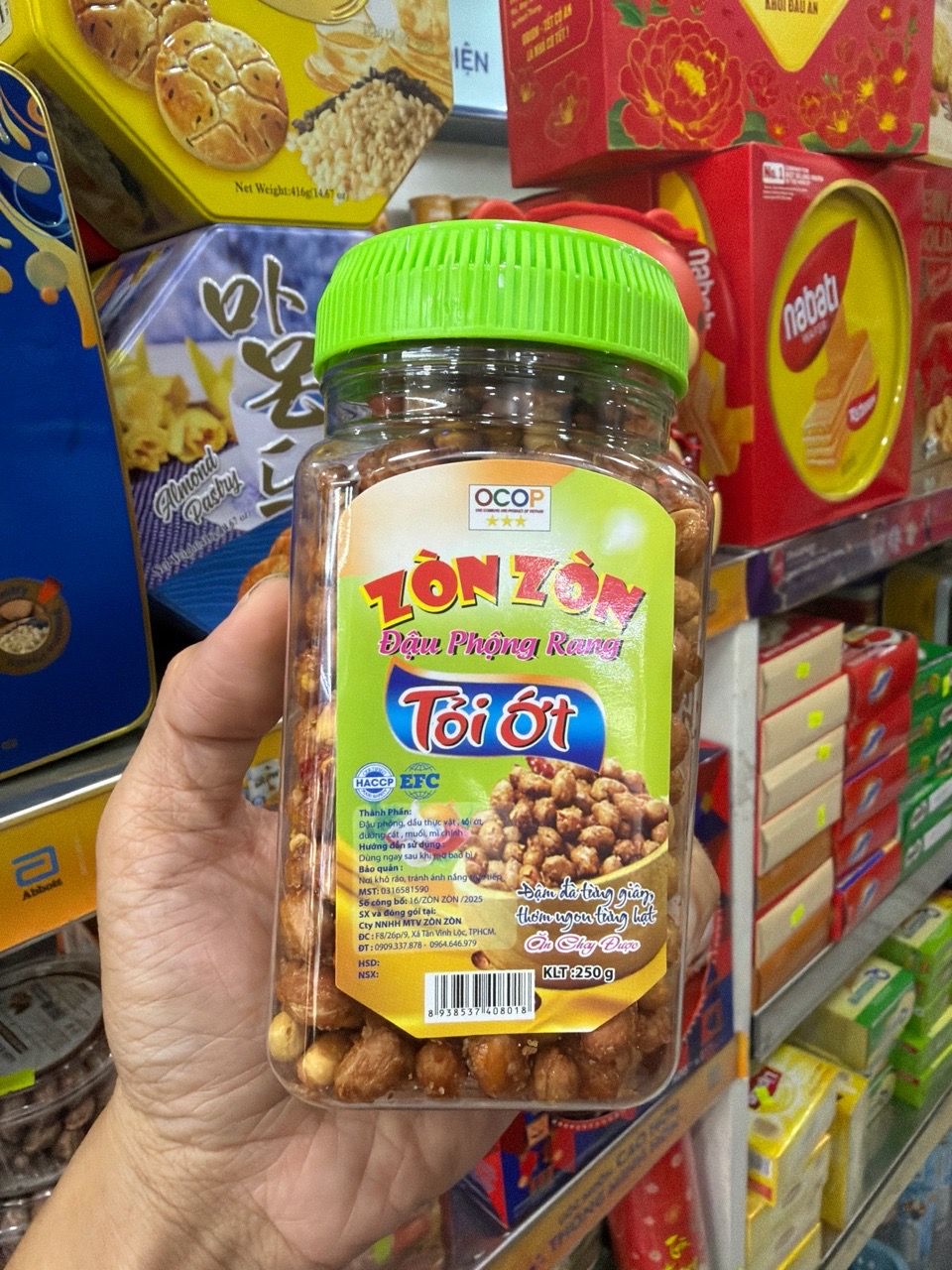  Đậu Phộng Rang Tỏi Ớt Zòn Zòn 