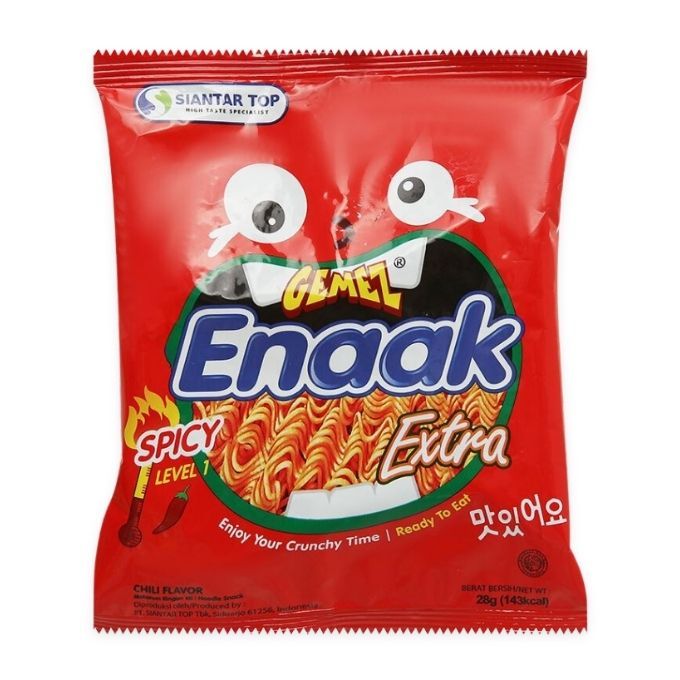  Snack mì hương ớt Enaak gói 28g 