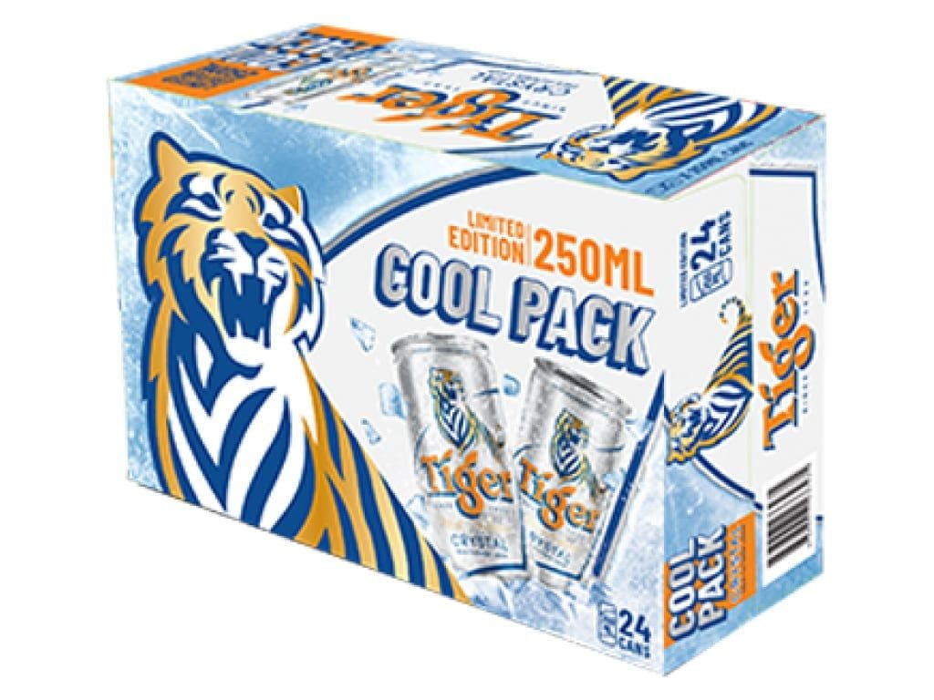  Thùng Bia Tiger Bạc 250ml ( lon Lùn ) 