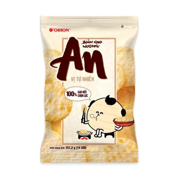  Bánh Gao An Vi Tự Nhiên 151g 