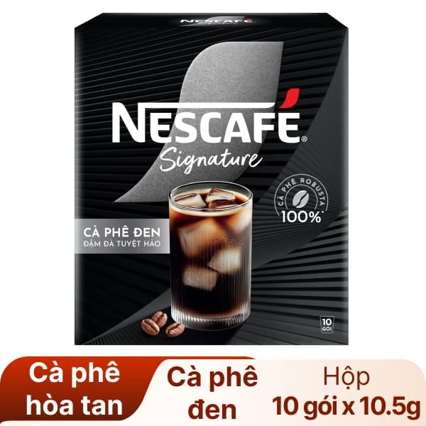  Nescafe Signature Cà Phê Đen Tặng Ly 