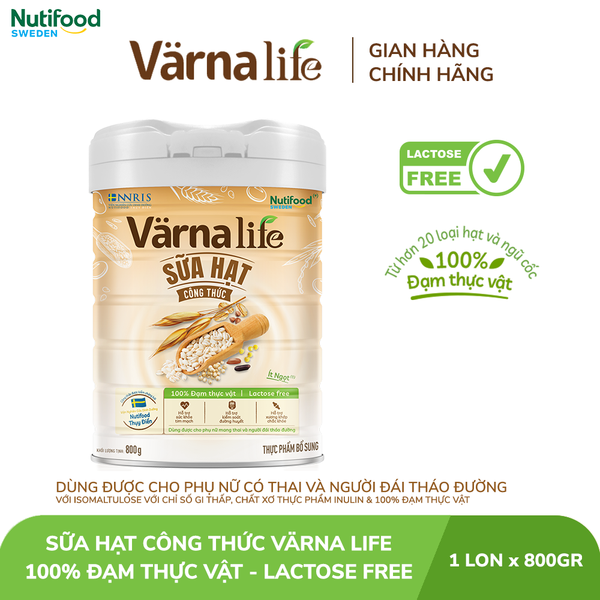  Sữa Hạt Varna Life 800g 
