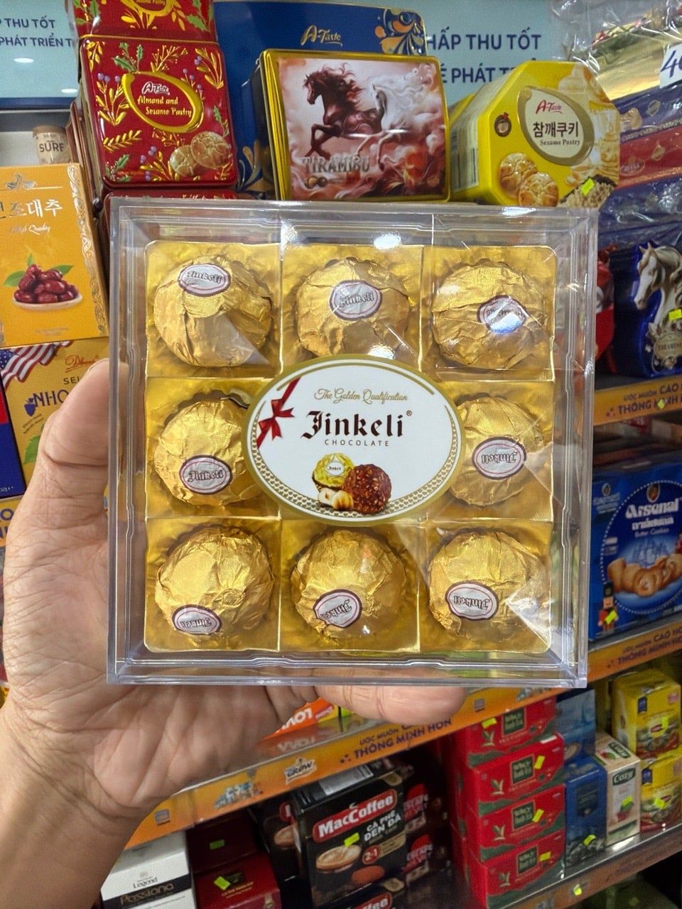  Socola Jinkeli Vuông Kim Cương 100g 