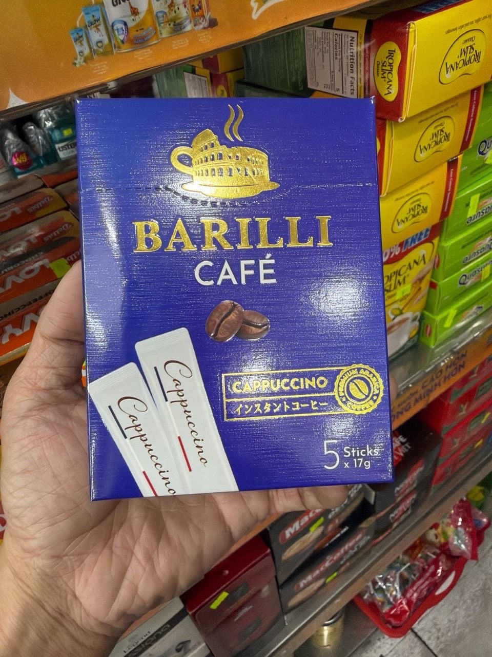  Cà Phê Barilli Cappuccino Vị Truyền Thống 85g 