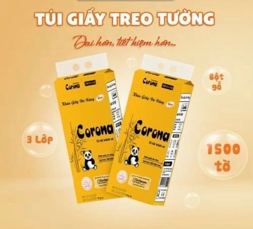  Giấy Rút Corona 1500 tờ 