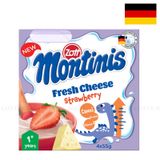  Lốc Phô mai tươi Zott Montinis Dâu 55g 
