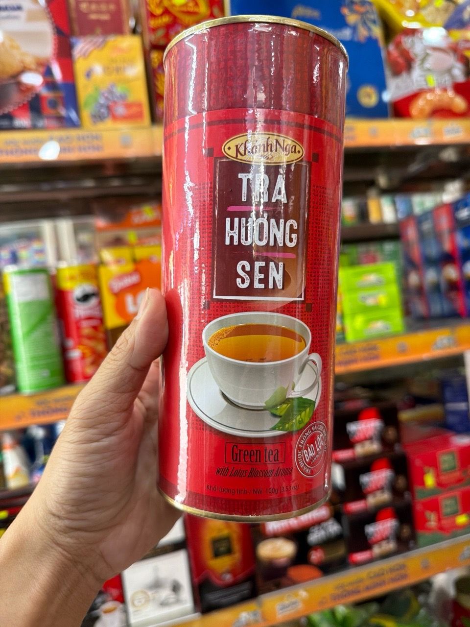  Trà Hương Sen Khánh Nga 100g 