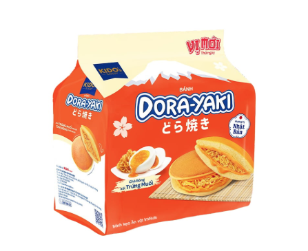  Bánh Kido Chà Bông Dora Yaki Trứng Muối 