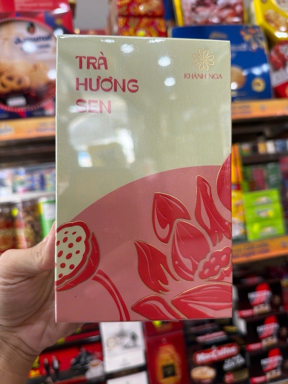  Trà Hương Sen Túi Lọc Khánh Nga Hộp Giấy 50g 