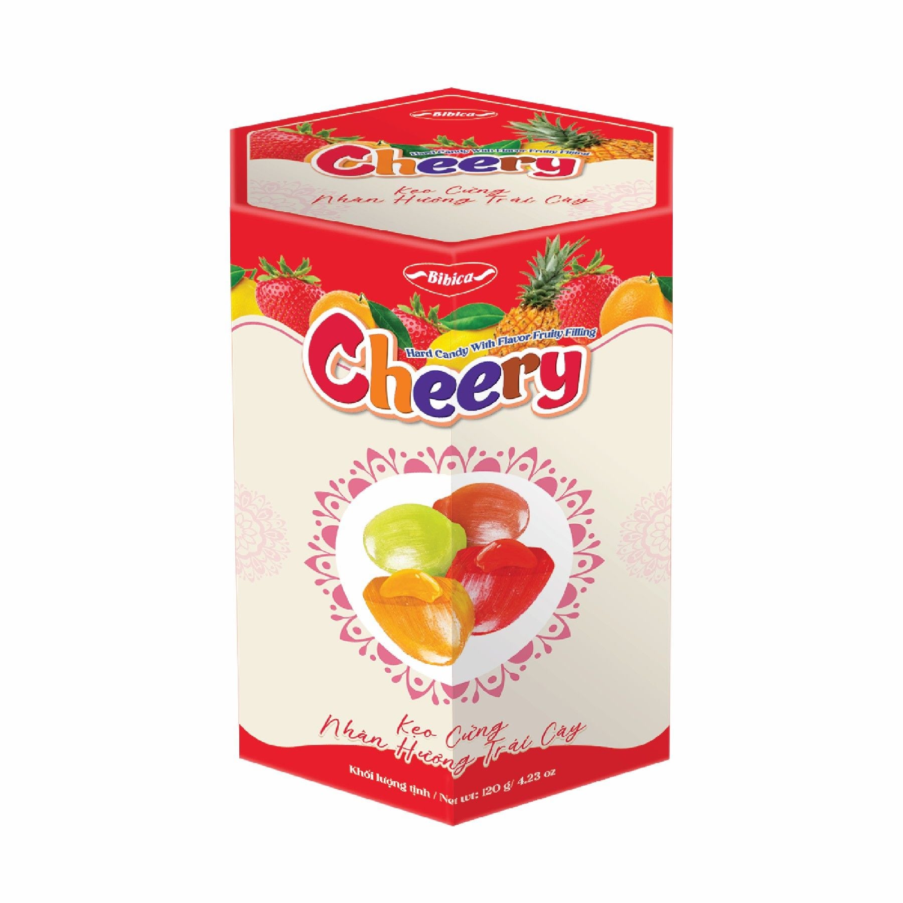  Kẹo Lục Giác cheery 120g 