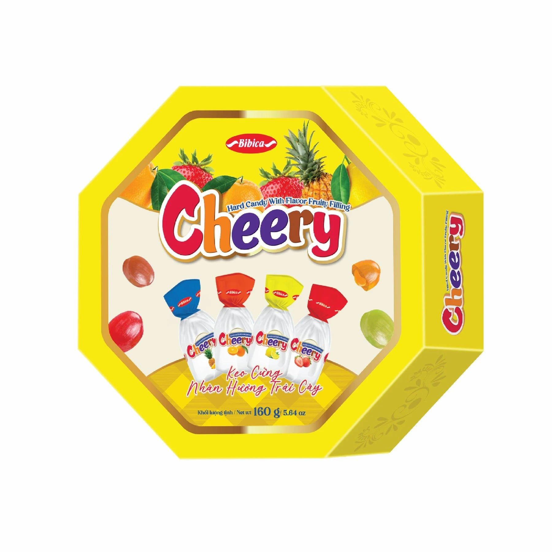  Kẹo Mềm Bibica Cheery 160g 