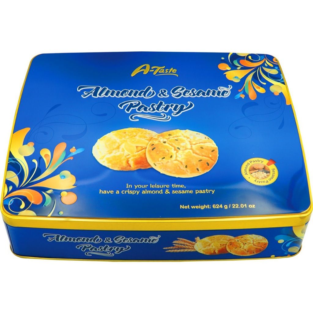  Bánh A-Taste Almond & Sesame Pastry 624g 