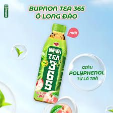  Trà Olong 365 Hương Đào 500ml 
