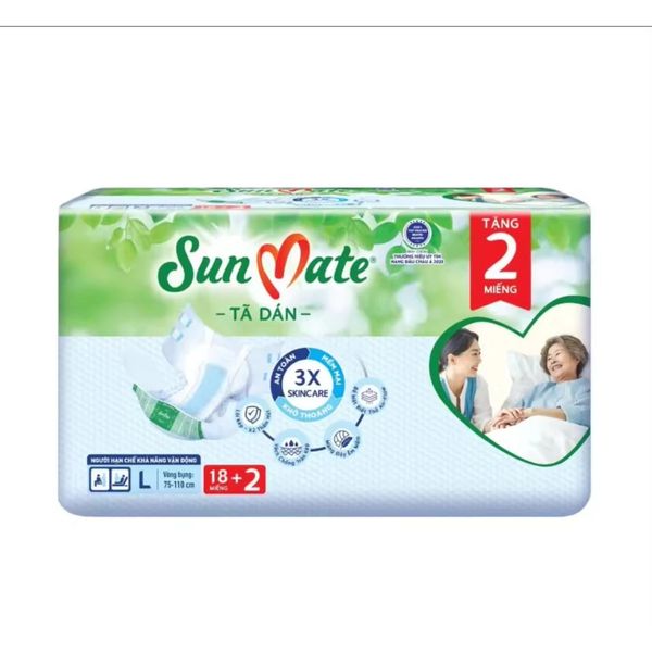  Tã Dán SunMate L 20 Miếng 