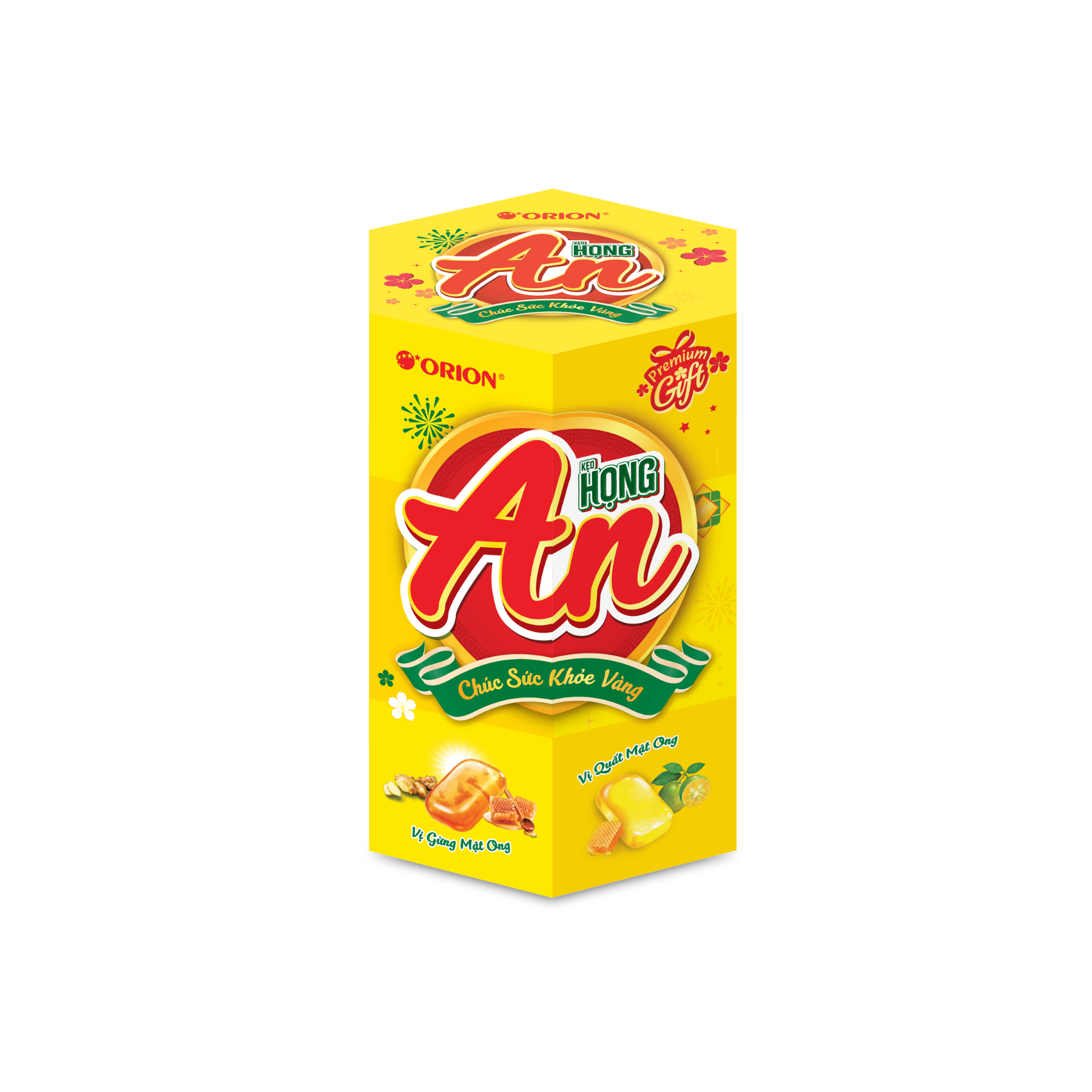  Kẹo Lục Giác Họng 98g 