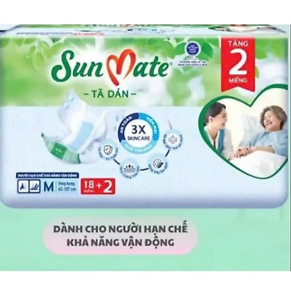  Tã Dán SunMate M 20 Miếng 