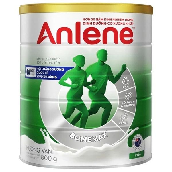  Sữa Bột Anlene BoneMax 3X Hương Vani 800g 