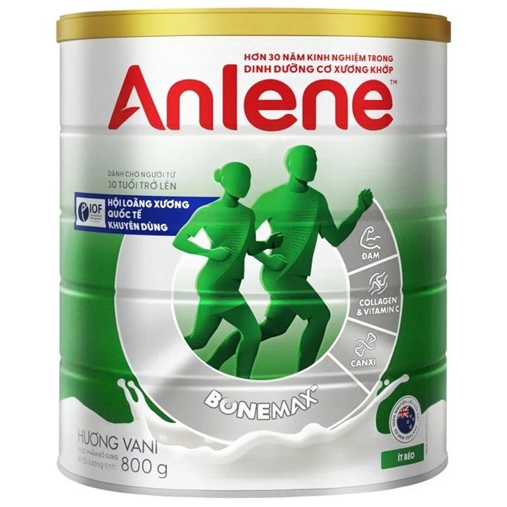  Sữa Bột Anlene BoneMax 3X Hương Vani 800g 