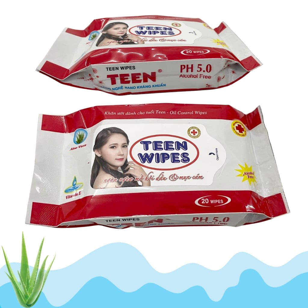  Khăn Giấy Ướt Teen Wipes 
