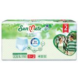  Tã Quần Sunmate Size L 16 Miếng 
